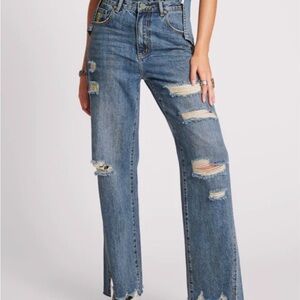 Free People- One Teaspoon Distressed Jeans